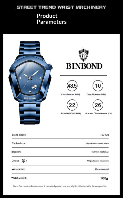 Reloj Deportivo Casual para Hombre con Movimiento de Cuarzo - Image 12