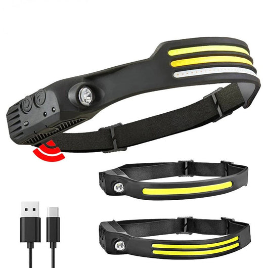 Linterna Frontal LED Inteligente con Sensor de Movimiento - Image 8