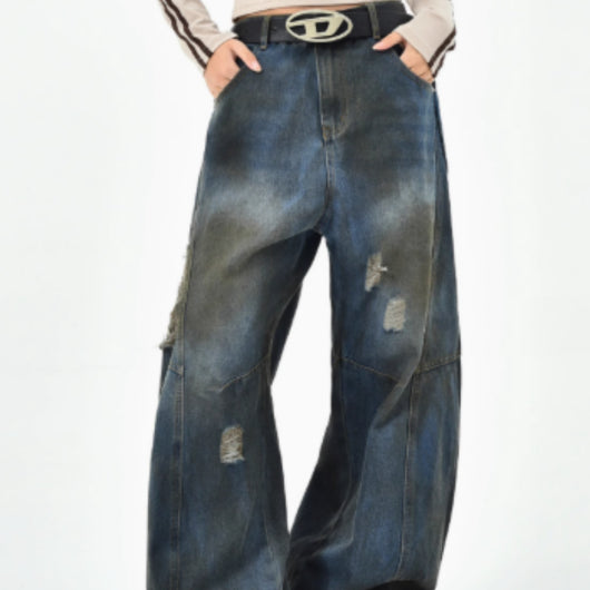Jeans Rotos Vintage Lavado Americano Premium para Mujer - Image 10