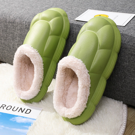 Pantuflas Familiares Antideslizantes de Algodón para Otoño e Invierno - Image 11