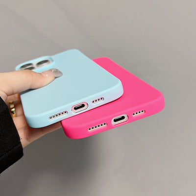 Funda Protectora Mate Tacto Suave - Colores Sólidos - Image 14