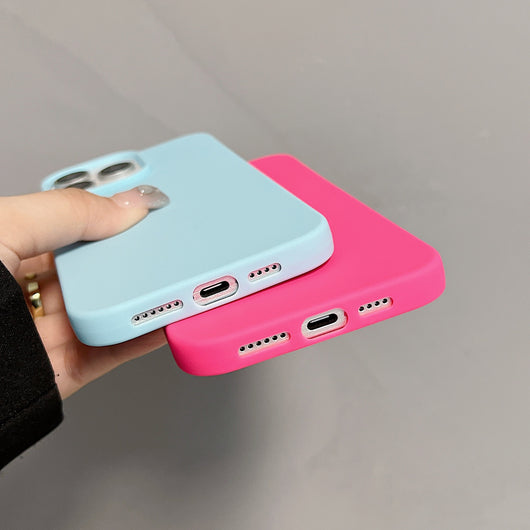Funda Protectora Mate Tacto Suave - Colores Sólidos - Image 14