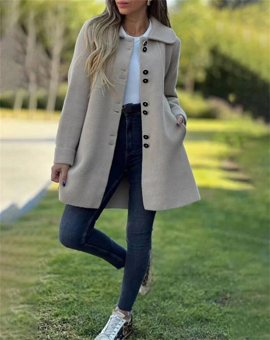 Abrigo de Lana con Forro Polar para Otoño e Invierno - Image 16