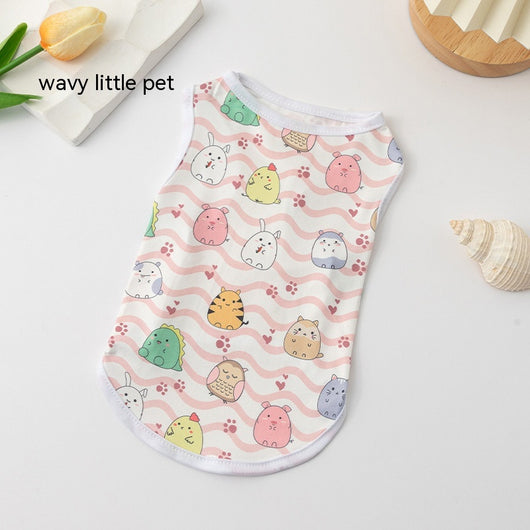 Chaleco Estampado con Diseño de Cachorro Adorable para Mascotas - Image 6