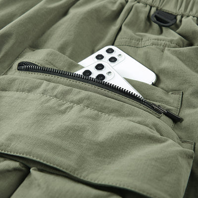 Pantalones Casuales Holgados con Múltiples Bolsillos para Hombre - Image 6