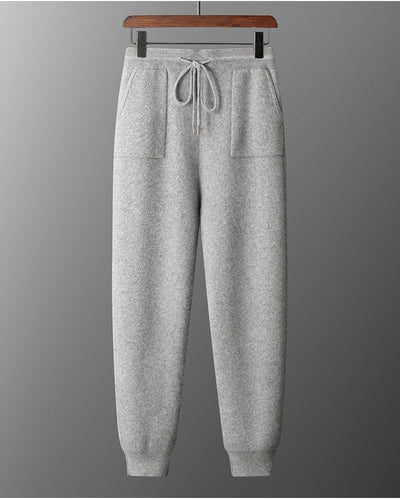 Conjunto de Sudadera con Capucha y Pantalón Tejido de Color Liso para Hombre - Image 25
