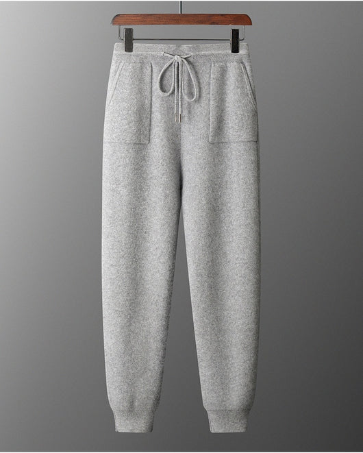 Conjunto de Sudadera con Capucha y Pantalón Tejido de Color Liso para Hombre - Image 25