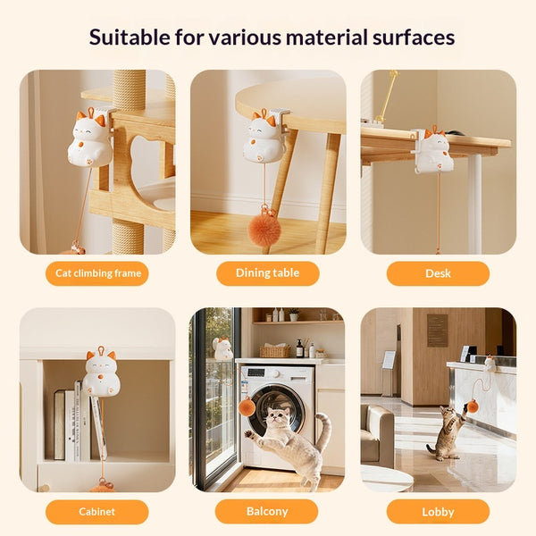 Juguete Interactivo Automático para Gatos - Bola Inteligente de Entretenimiento