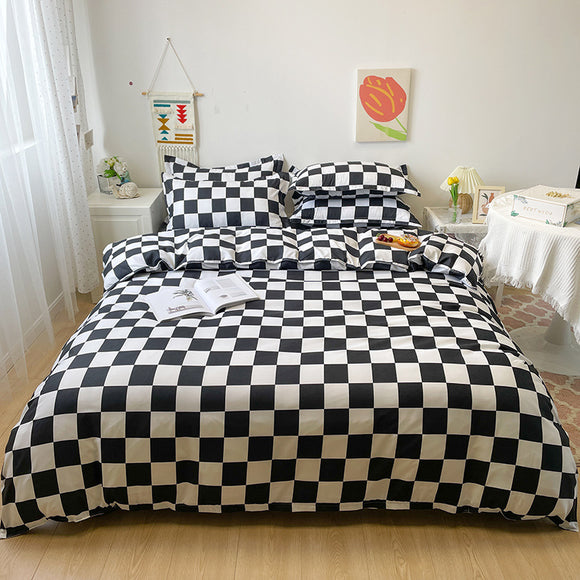 Juego de Cama Algodón Aloe de 4 Piezas