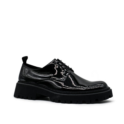 Zapatos Casuales de Cuero para Hombre con Punta Redonda - Image 5