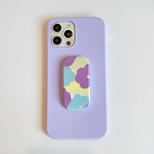 Funda Protectora con Soporte Abatible Floral para Teléfono