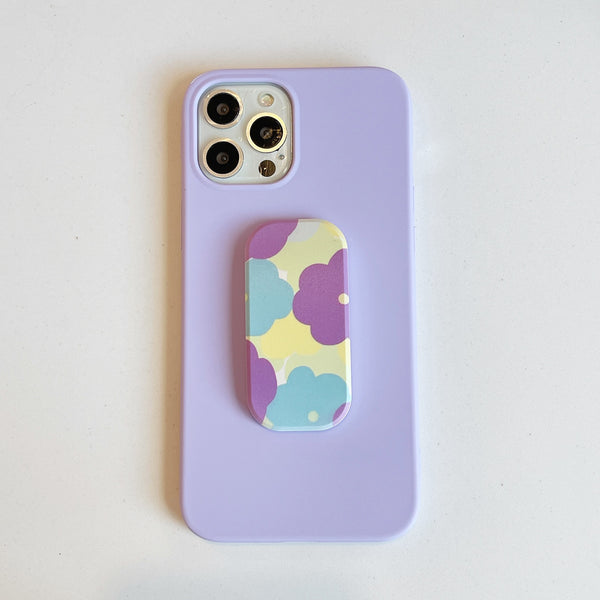 Funda Protectora con Soporte Abatible Floral para Teléfono