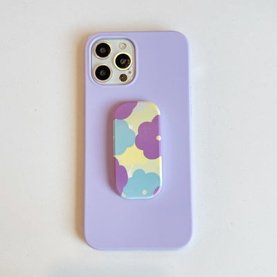Funda Protectora con Soporte Abatible Floral para Teléfono