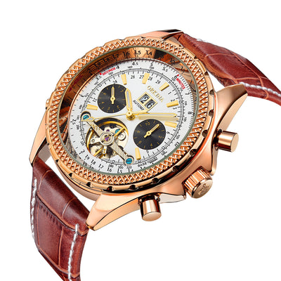 Reloj Automático Tourbillon para Hombre con Esfera Grande y Múltiples Funciones - Image 3