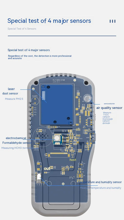 Detector de Formaldehído de Alta Precisión para Calidad del Aire Interior - Image 7