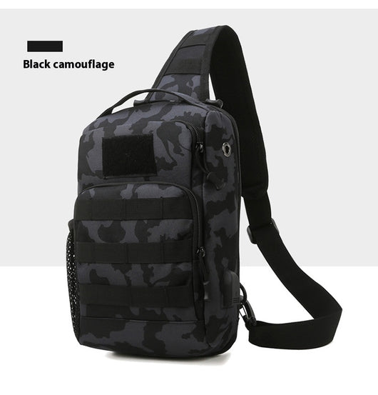 Bolsa Táctica Crossbody Camuflaje para Hombre - Gran Capacidad Multifuncional - Image 23