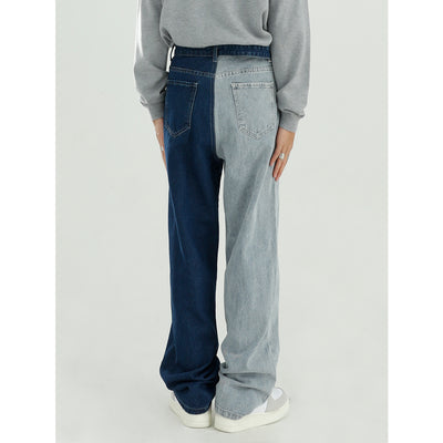 Jeans de Hombre con Combinación de Colores - Estilo Versátil y Moderno - Image 5
