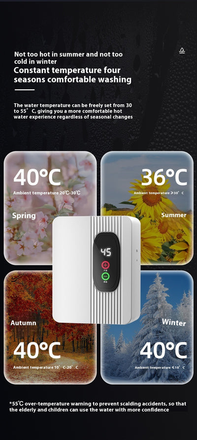 Calentador de Agua Eléctrico Instantáneo con Tecnología de Frecuencia Variable - Image 13