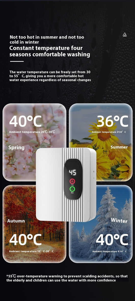 Calentador de Agua Eléctrico Instantáneo con Tecnología de Frecuencia Variable - Image 13