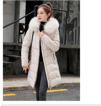 Chaqueta de Plumas con Cuello de Pelaje para Mujer - Image 12