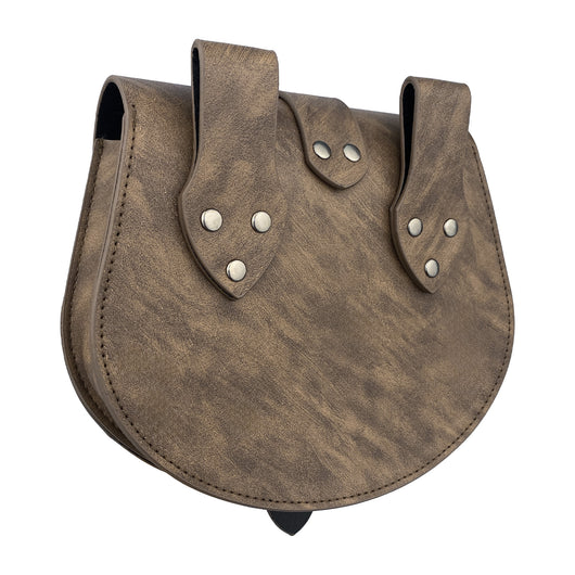 Bolsa de Bandolera Medieval con Patrón Retro Barcos - Image 4