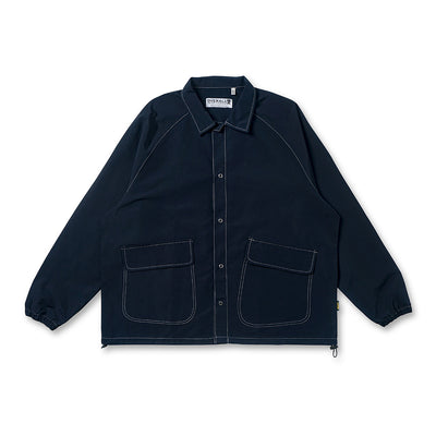 Chaqueta Casual Holgada con Bolsillos Grandes Estilo Utilitario - Image 2