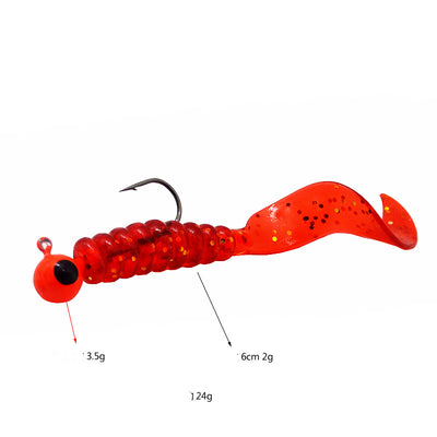Anzuelo Cabeza Plomada con Cebo Blando Biónico para Pesca - Image 13