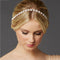 Diadema Nupcial con Girasol de Diamantes de Imitación para Fotografía de Bodas