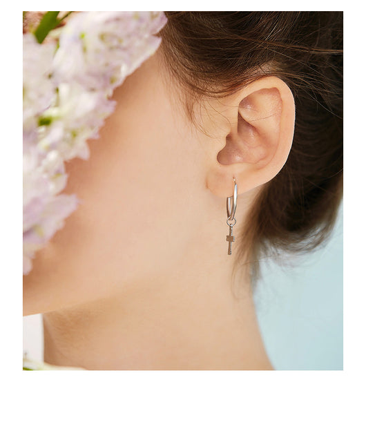 Aretes de Plata 925 Pequeños - Elegancia Minimalista - Image 2
