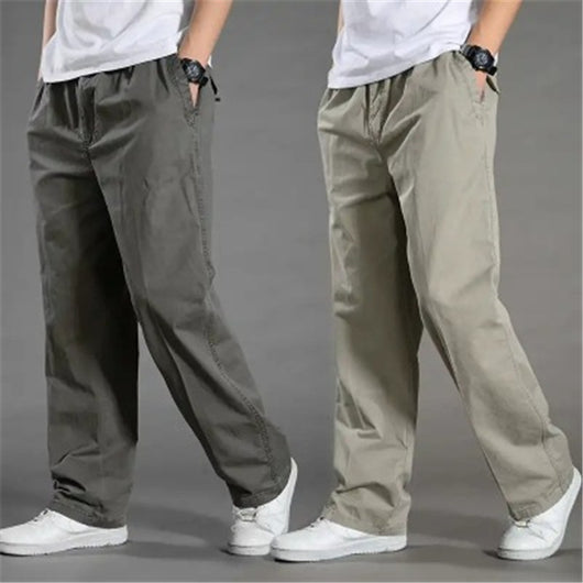 Overol de Algodón para Hombre Talla Grande - Comodidad Casual - Image 5