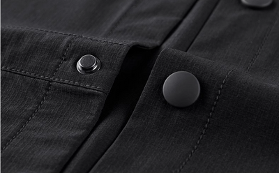 Camisa Negra Manga Corta Elegante - Image 10