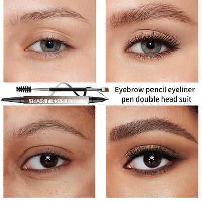Lápiz de Cejas Doble Punta Resistente al Agua y Sudor - Image 13