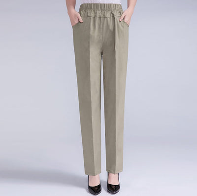 Pantalones Ligeros para Mujeres Maduras - Comodidad Fresca para Verano - Image 3