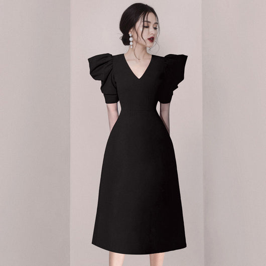 Vestido Negro Retro de Diseño Exclusivo - Elegancia Atemporal - Image 10