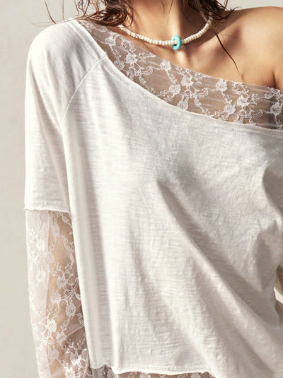 Blusa Elegante de Manga Larga con Escote Diagonal - Image 17