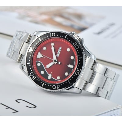 Reloj de Cuarzo para Hombre con Correa de Silicona y Calendario Doble - Image 16