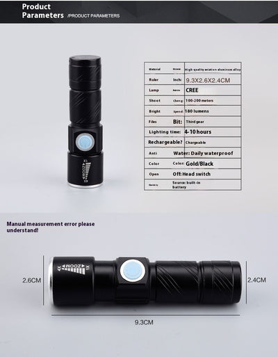 Linterna UV Portátil con Luz Negra - Detector de Fluorescencia y Autenticación - Image 7