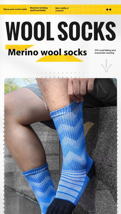 Calcetines de Lana Merino con Dedos Separados - Secado Rápido - Image 13