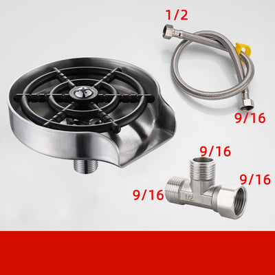 Grifo Lavador Automático de Tazas Acero Inoxidable Alta Presión - Image 11