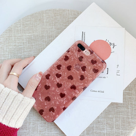 Funda para Celular con Patrón de Conchas - Diseño Romántico para Chicas - Image 10
