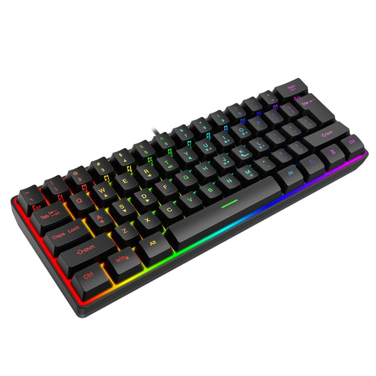 Teclado Compacto RGB para el Hogar - Iluminación LED Personalizable - Image 5