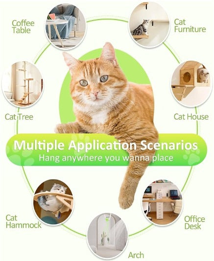 Automatic interactive cat toy with a white and blue door hanger, retractable string, and grey mouse lure. - Image 18