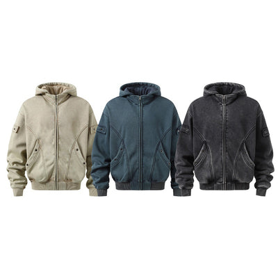Sudadera Deportiva Vintage Americana con Capucha y Forro Polar - Image 15