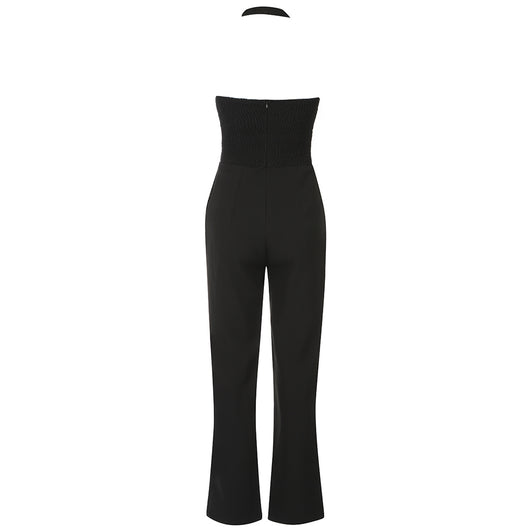 Enterizo Largo Mujer Halter Elegante - Image 11