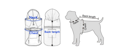 Impermeable Reflectante con Capucha para Mascotas - Image 7