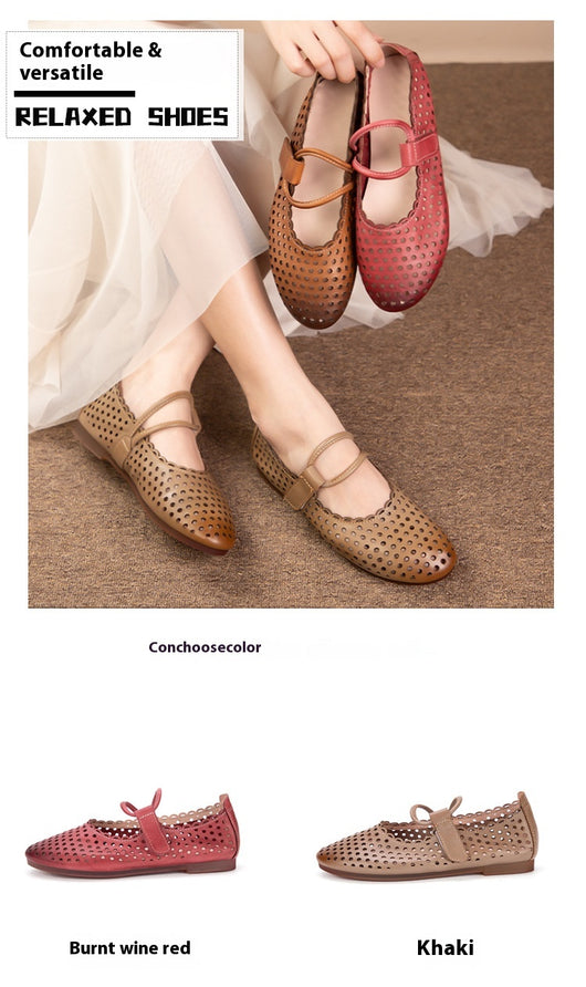 Sandalias Retro Transpirables de Corte Bajo - Comodidad y Estilo - Image 17