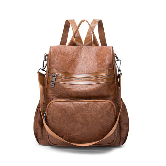 Mochila Casual Coreana para Mujer - Cuero Suave Versátil - Image 5