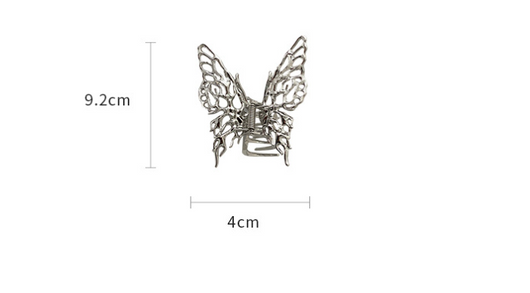 Pasador Mariposa Metálico Elegante Cool Wind - Image 7
