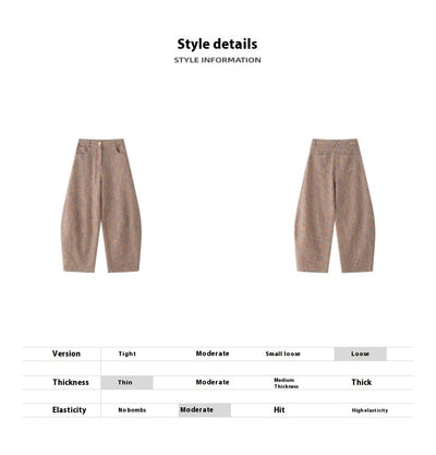 Pantalones de Lino Ancho Cuadros Mujer - Cómodos y Transpirables - Image 8