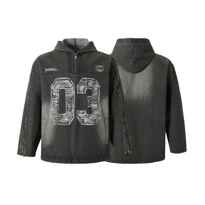 Sudadera Abrigo Street Art Destrucción Americana - Image 13